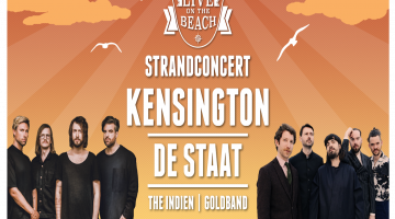 Kensington en De Staat Live on the Beach! tickets 10 september 2021 Scheveningen